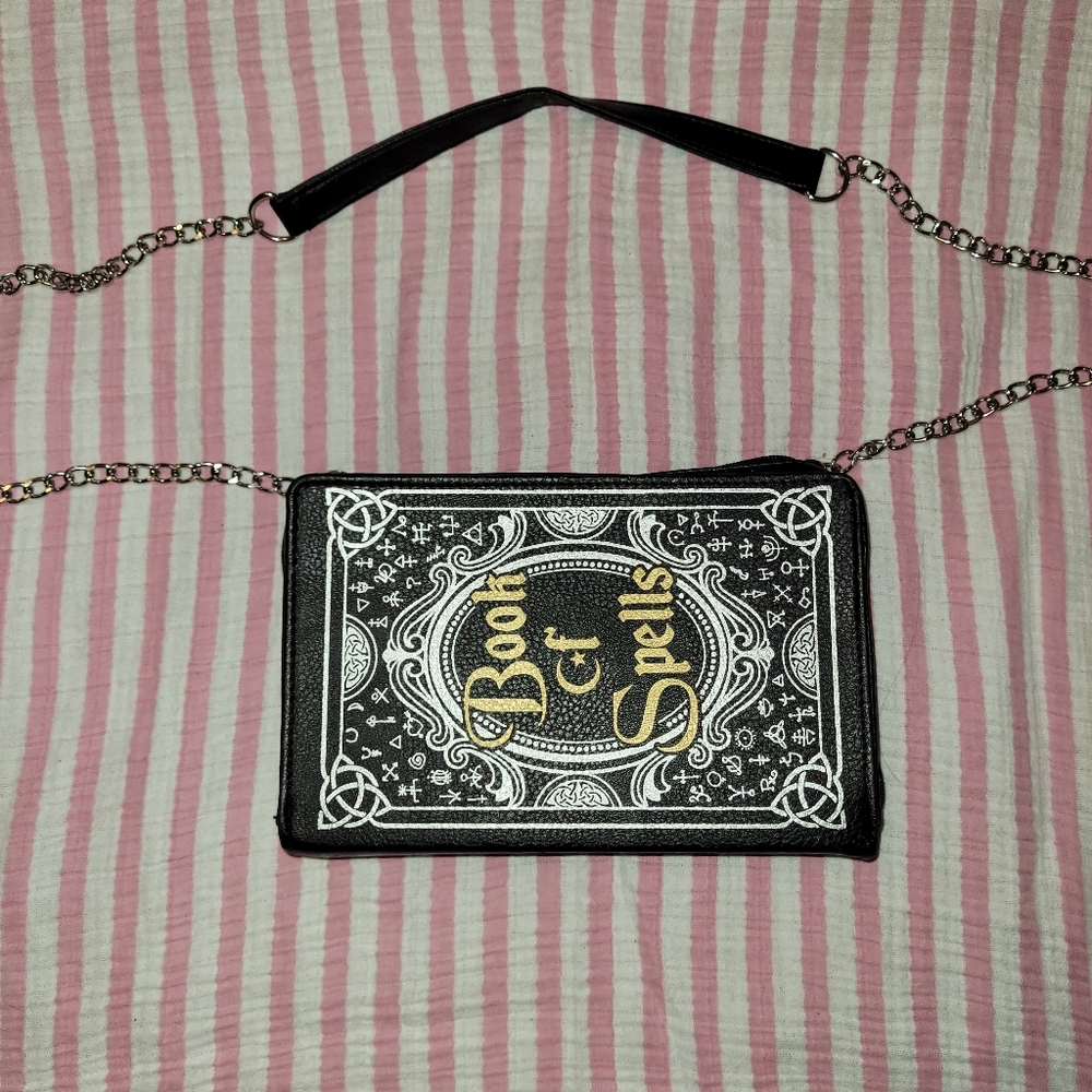 Black Book of Spells Purse